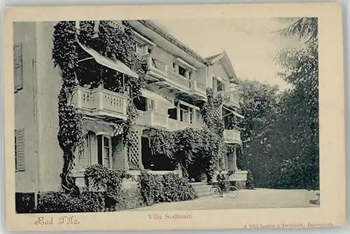 Bad Toelz Bad Toelz Villa Sedlmair ungelaufen ca. 1900 / Bad Toelz /Bad Toelz-Wolfratshausen LKR
