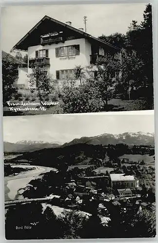 Bad Toelz Bad Toelz Fremdenheim Wacker ungelaufen ca. 1955 / Bad Toelz /Bad Toelz-Wolfratshausen LKR