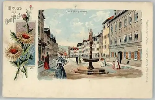 Bad Toelz Marktstrasse x 1908