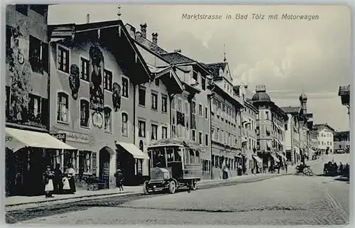 Bad Toelz Marktstrasse x 1909