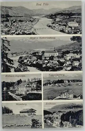 Bad Toelz Bad Toelz Blomberg Kalvarienberg ungelaufen ca. 1910 / Bad Toelz /Bad Toelz-Wolfratshausen LKR