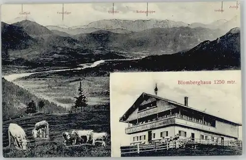 Bad Toelz Bad Toelz Blomberghaus x 1910 / Bad Toelz /Bad Toelz-Wolfratshausen LKR