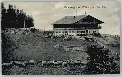Bad Toelz Blomberghaus x 1919