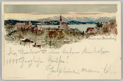 Starnberg KuenstlerR. Lipps x 1901