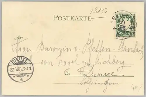 Starnberg KuenstlerR. Lipps x 1901