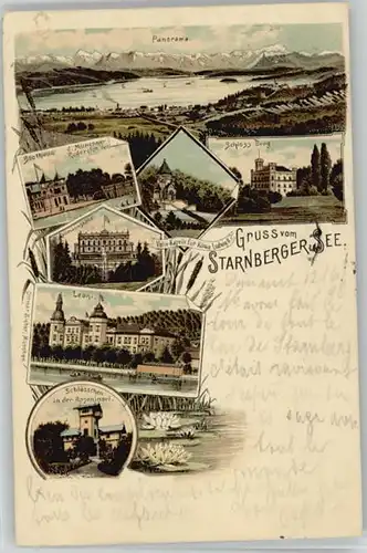 Starnberg Schloss Berg  x 1898