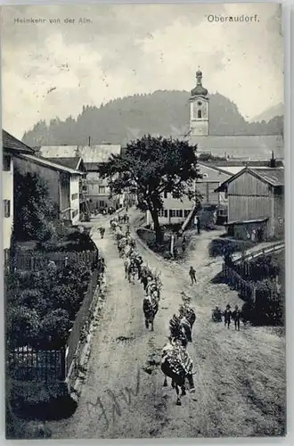 Oberaudorf Oberaudorf  x 1914 / Oberaudorf /Rosenheim LKR