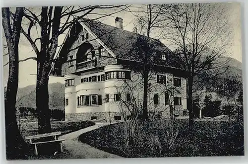 Oberaudorf Oberaudorf Landheim Dr. Calr Riemerschmid Stiftung x 1926 / Oberaudorf /Rosenheim LKR