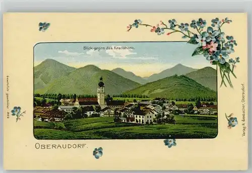 Oberaudorf Oberaudorf  ungelaufen ca. 1900 / Oberaudorf /Rosenheim LKR