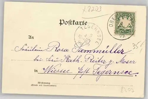 Oberaudorf Oberaudorf  x 1899 / Oberaudorf /Rosenheim LKR