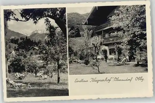 Oberaudorf Oberaudorf Landhaus Wagnerhof ungelaufen ca. 1930 / Oberaudorf /Rosenheim LKR