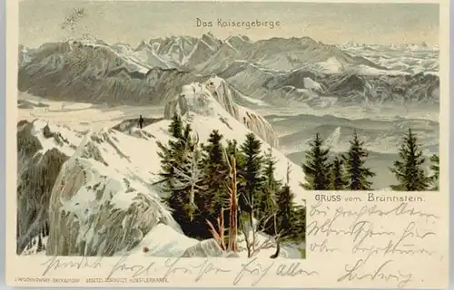 Oberaudorf [Stempelabschlag] Bruennstein x 1900