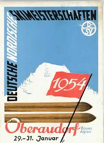 Oberaudorf Skimeisterschaften x 1954