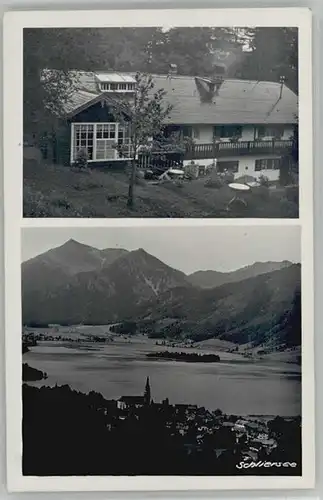 Schliersee Schliersee  ungelaufen ca. 1955 / Schliersee /Miesbach LKR