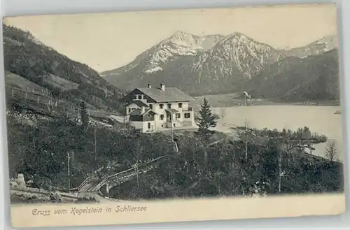 Schliersee Kegelstein x 1905