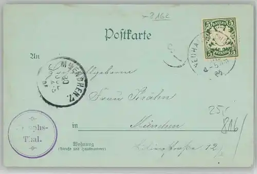 Schliersee Josefstal x 1905