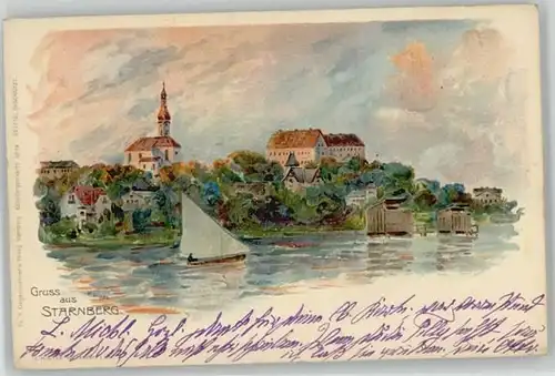 Starnberg Starnberg KuenstlerR. Lipps x 1899 / Starnberg /Starnberg LKR