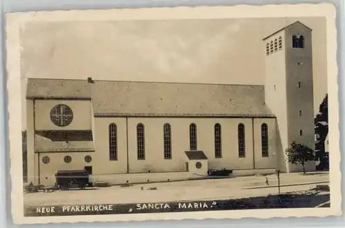 Starnberg [Stempelabschlag] Sancta Maria Kirche  x 1934