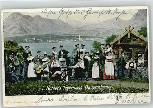 Tegernsee Bauerntheater x 1904