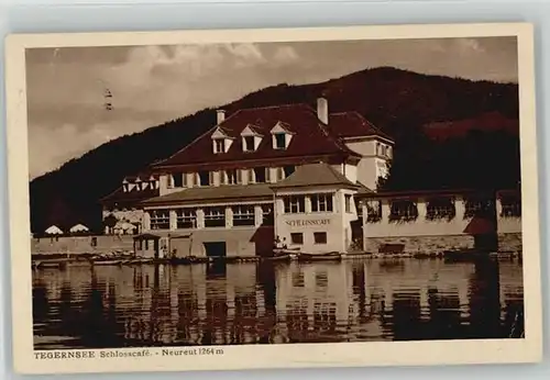 Tegernsee Schlosscafe  x 1928