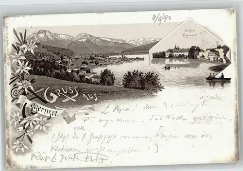 Tegernsee Schloss x 1893