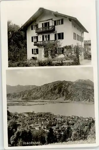Tegernsee Tegernsee Haus Wurm ungelaufen ca. 1930 / Tegernsee /Miesbach LKR