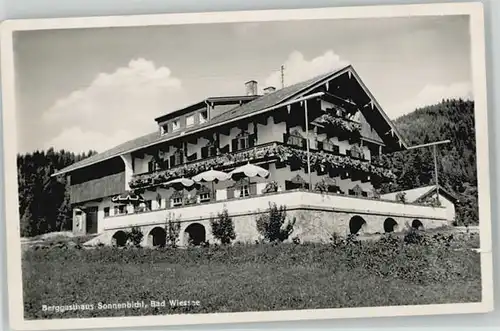 Bad Wiessee Gasthaus Sonnenbichl x 1954