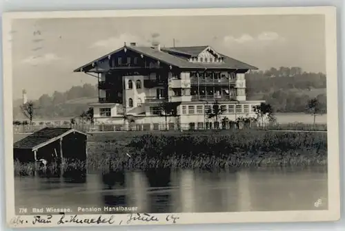 Bad Wiessee Pension Hanslbauer x 1927