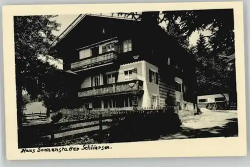 Schliersee Schliersee Haus Sonnenstatter   / Schliersee /Miesbach LKR