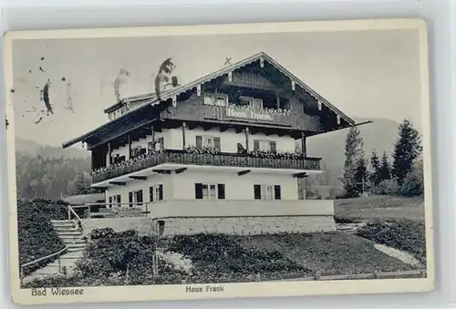 Bad Wiessee Haus Frank x 1930