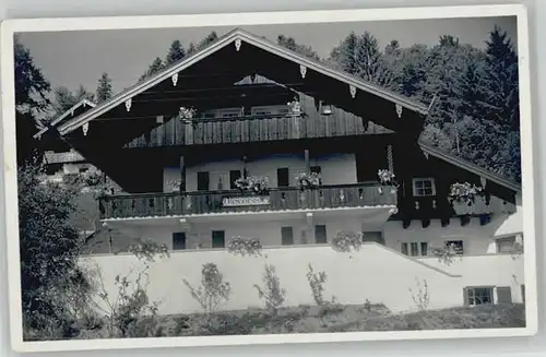 Bad Wiessee Bad Wiessee [Stempelabschlag] Haus Alpenrose x 1930 / Bad Wiessee /Miesbach LKR