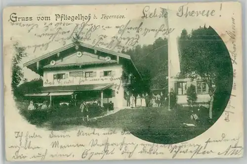 Tegernsee Pfliegelhof x 1905