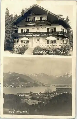 Bad Wiessee Bad Wiessee Haus Bayerland Feldpost  x 1942 / Bad Wiessee /Miesbach LKR