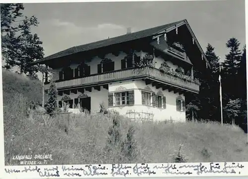 Bad Wiessee Landhaus Drosner x 1938