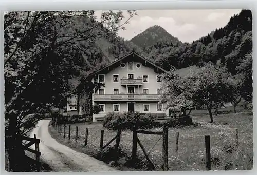 Ruhpolding Haßlberg 3 Haus Daniel o 1958
