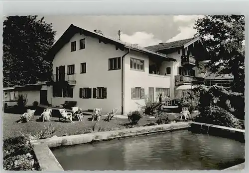 Ruhpolding Ruhpolding Landhaus Schuetzinger ungelaufen ca. 1955 / Ruhpolding /Traunstein LKR