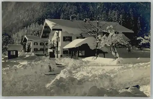 Ruhpolding [Stempelabschlag] Seehaus x 1927