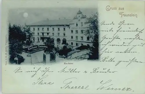Traunstein Kurhaus x 1899
