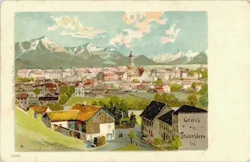 Traunstein Oberbayern Traunstein  x 1911 / Traunstein /Traunstein LKR