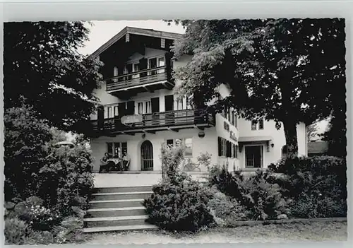 Ruhpolding Ruhpolding Hotel Forsthaus ungelaufen ca. 1955 / Ruhpolding /Traunstein LKR