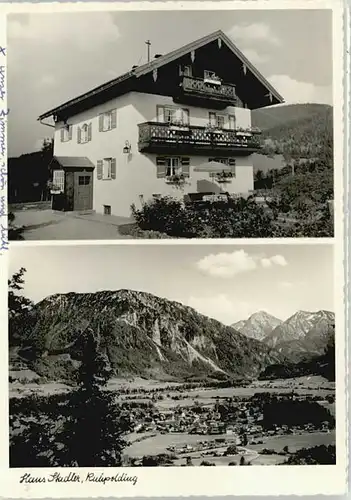 Ruhpolding Haus Stadler x 1957
