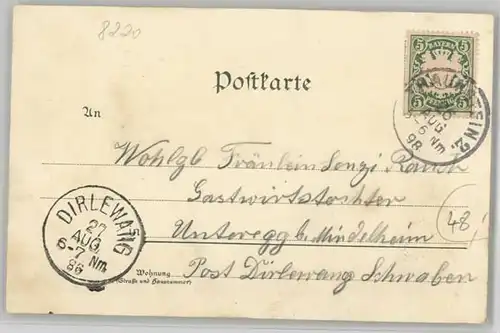 Traunstein  x 1898