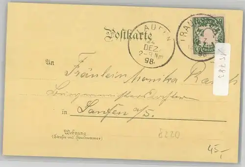 Traunstein Stadtplatz x 1898