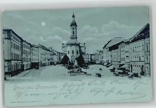 Traunstein Stadtplatz x 1899