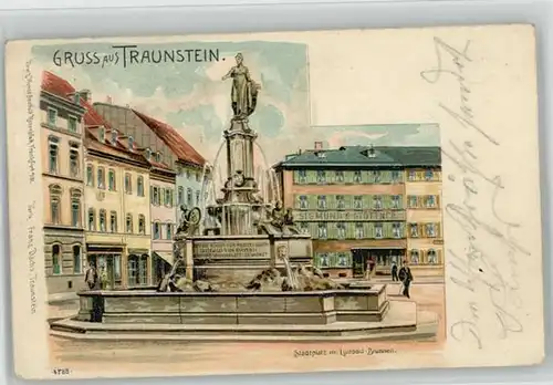 Traunstein Oberbayern Traunstein Stadtplatz x 1900 / Traunstein /Traunstein LKR