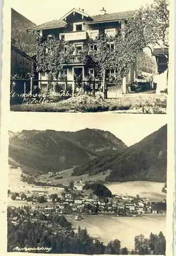 Ruhpolding Ruhpolding Landhaus Steinbach x 1937 / Ruhpolding /Traunstein LKR