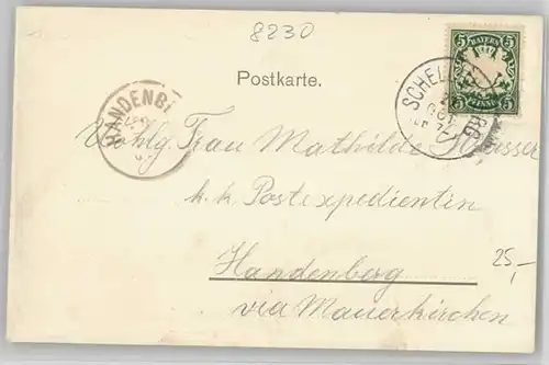 Bad Reichenhall Schellenberg Kuenstler x 1900
