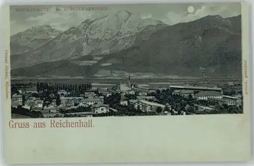 Bad Reichenhall Bad Reichenhall Achselmannstein ungelaufen ca. 1900 / Bad Reichenhall /Berchtesgadener Land LKR