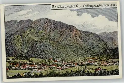 Bad Reichenhall Bad Reichenhall Lattengebirge Sonntagshorn x 1920 / Bad Reichenhall /Berchtesgadener Land LKR