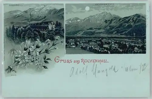 Bad Reichenhall Bad Reichenhall  x 1898 / Bad Reichenhall /Berchtesgadener Land LKR